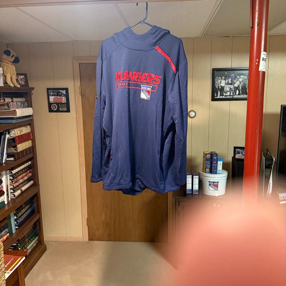 Rangers Blue Long Sleeve Hoodie